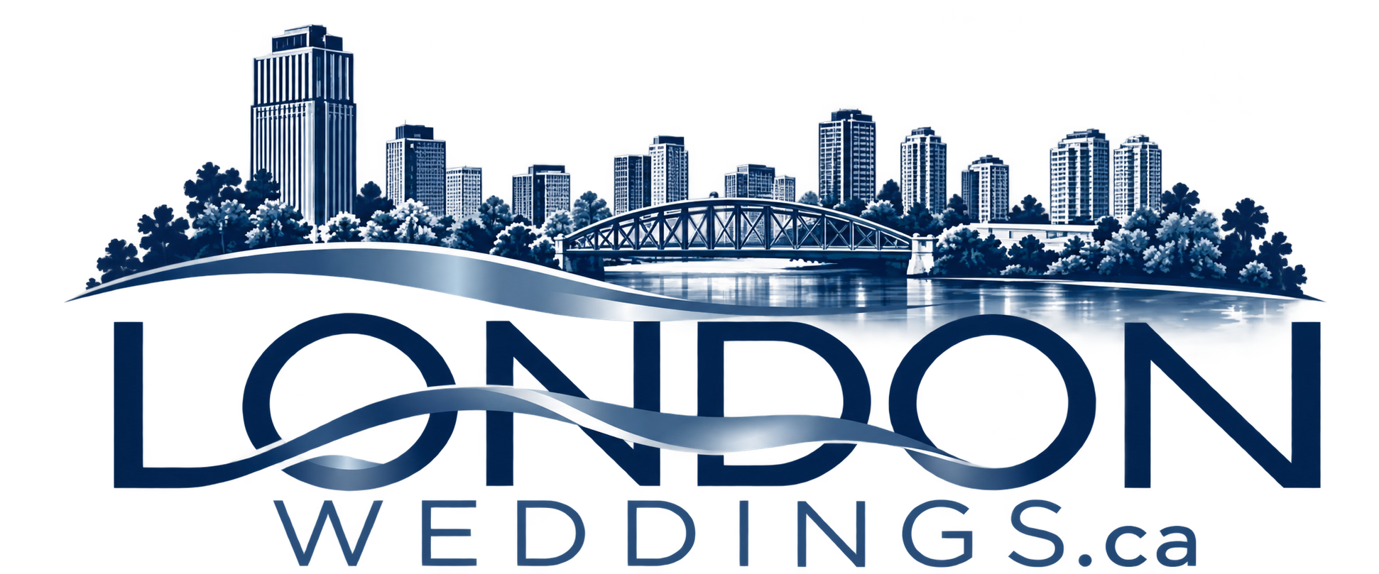 LondonWeddings.ca — London skyline, Blackfriars Bridge and Thames River